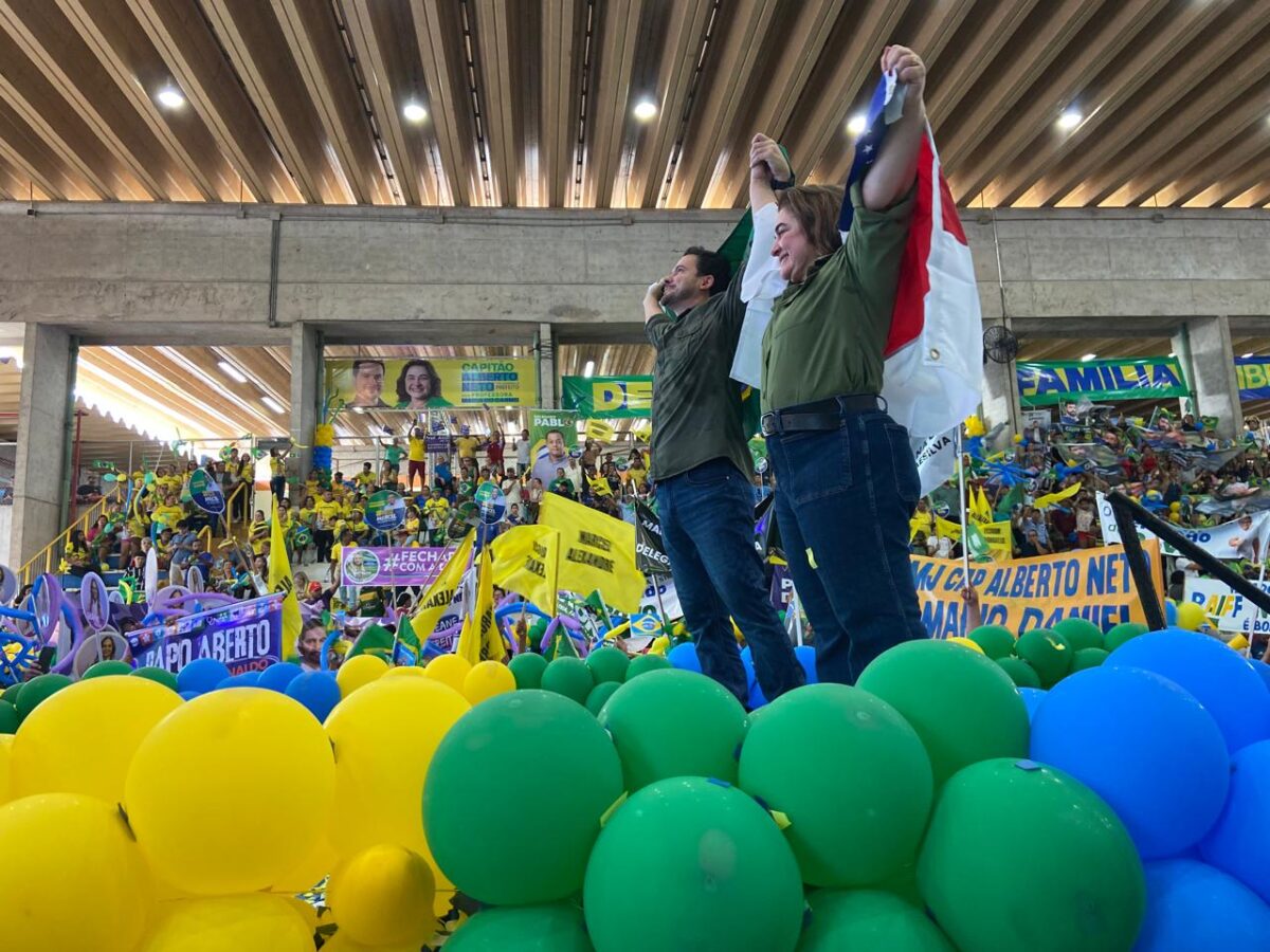 Alberto Neto e Maria do Carmo são oficializados como candidatos à Prefeitura de Manaus