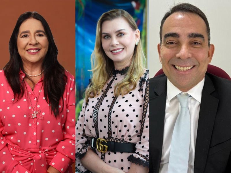 Leda Mara, Lilian Stone e Fábio Monteiro foram os mais votados