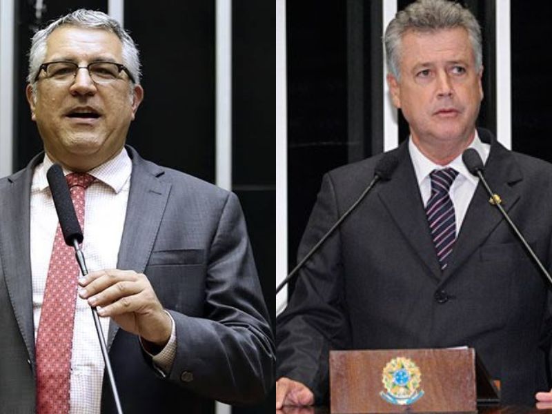 Ministro Alexandre Padilha e secretário de Economia Verde, Rodrigo Rollemberg