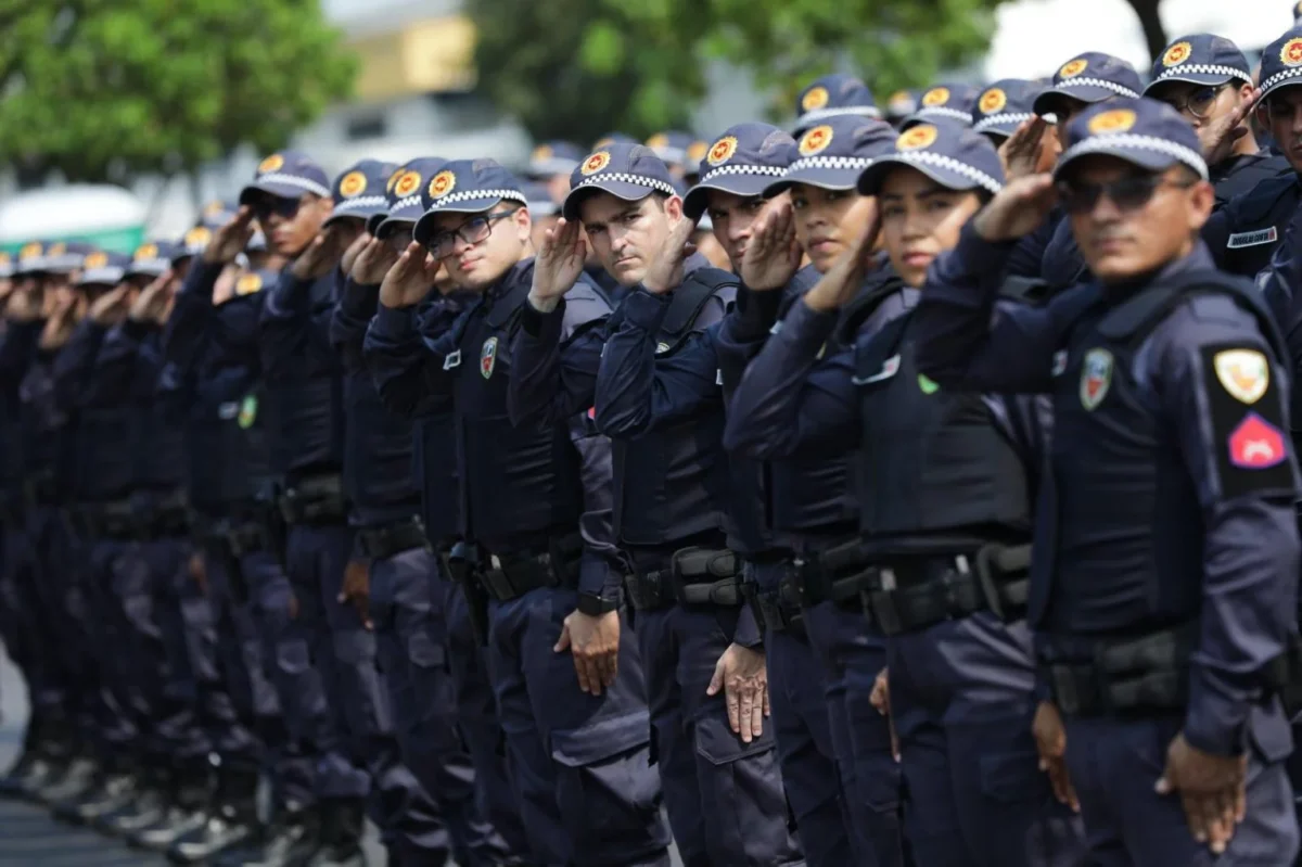 Mil alunos soldados passam a atuar na Polícia Militar ( Foto: Mauro Neto/Secom )