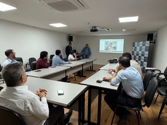 Visita do superintendente da Suframa, Bosco Saraiva, na Positron