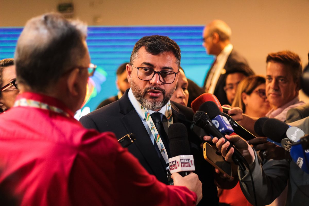 Governador Wilson Lima fala sobre ações humanitárias contra a seca extrema