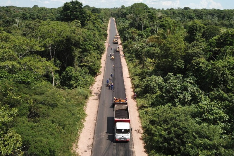 Em 2024, a Seinfra/AM investiu em obras e estabeleceu novas metas para 2025 (Ascom/Seinfra-AM)