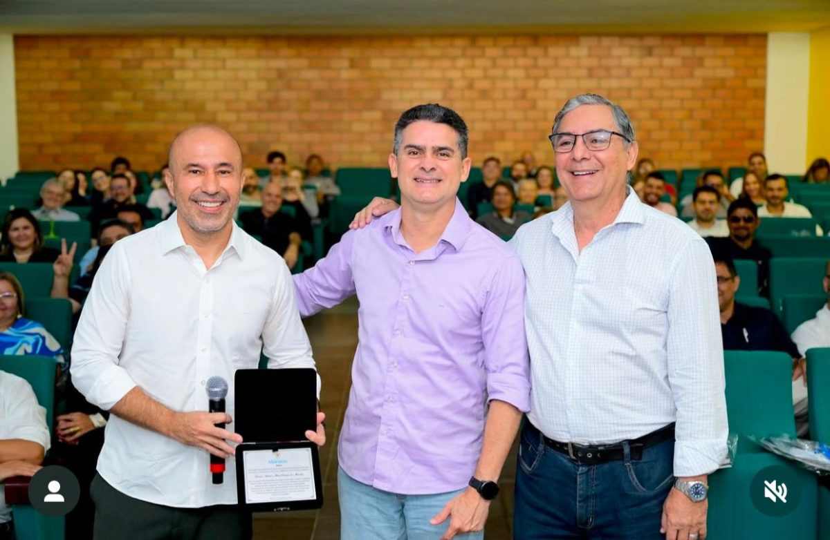 Clecio Freire, David Almeida e Armínio Pontes