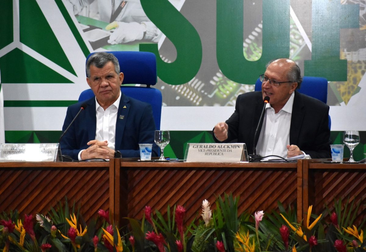 Bosco Saraiva e Geraldo Alckmin
