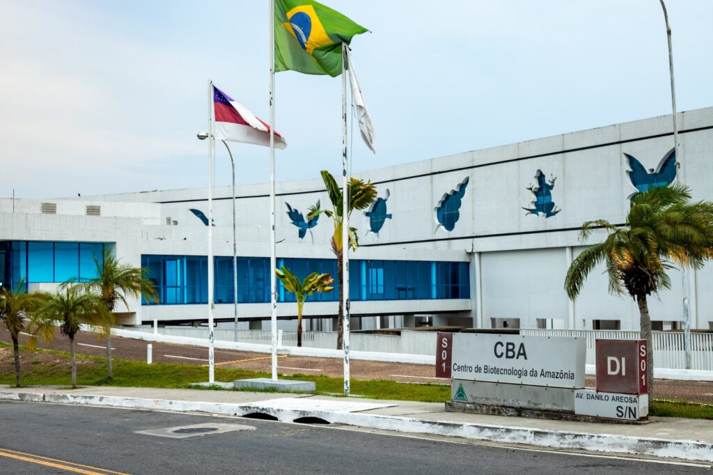 Sede do Centro de Bionegócios da Amazônia, em Manaus