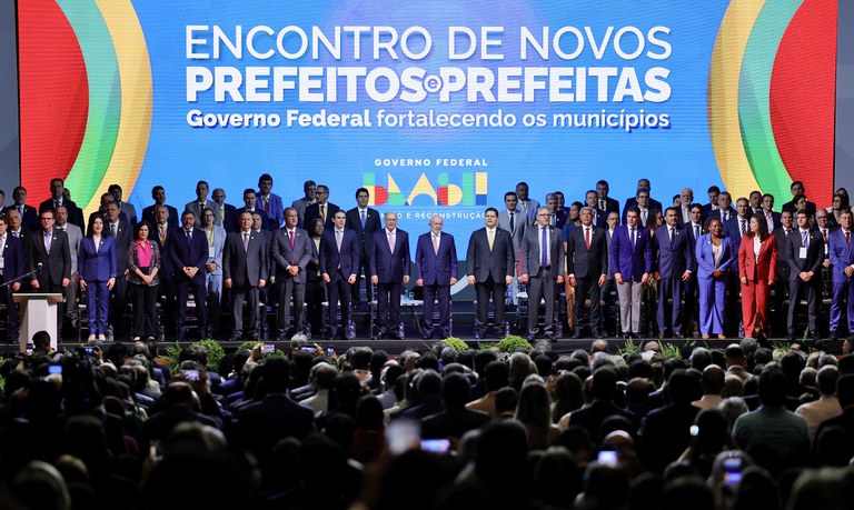 Encontro de Novos Prefeitos reúne gestores municipais com foco na ampliação de parcerias com o Governo Federal para estimular a implementação de políticas públicas