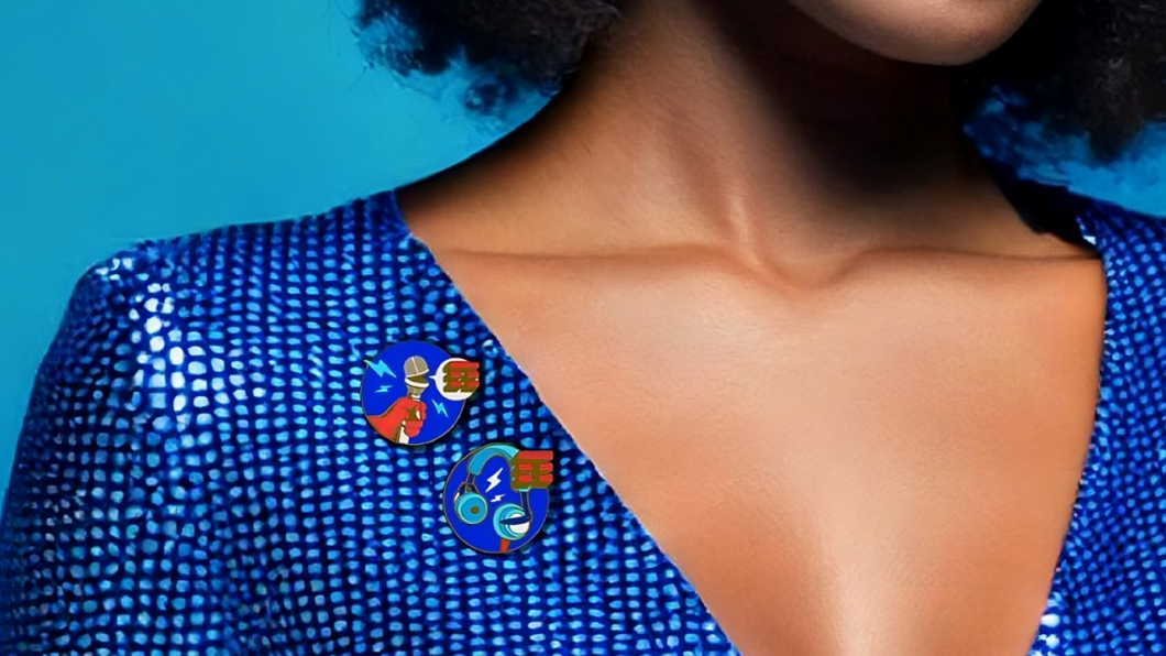 Block pin broche Carnaval