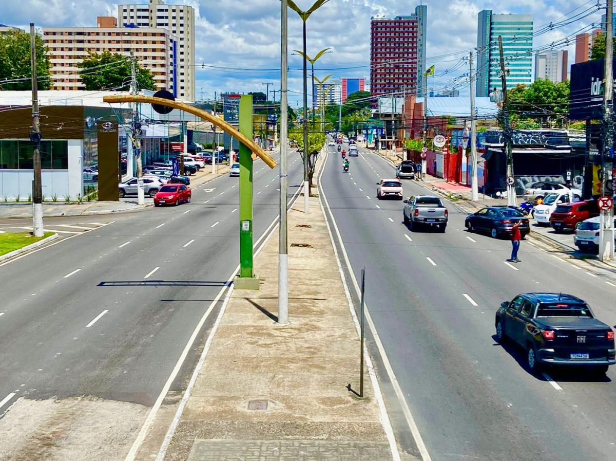 Av. Constantino Nery em Manaus. (Foto: Nathan Marinho / RT1 Play)