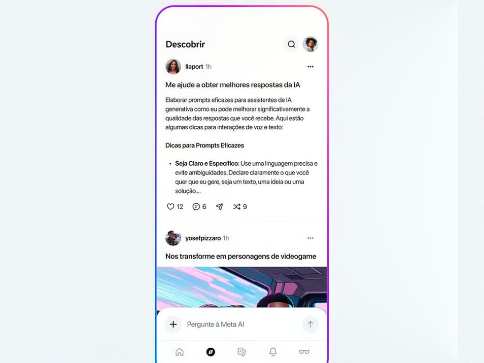 Meta AI lança aplicativo no Brasil para competir com assistentes virtuais