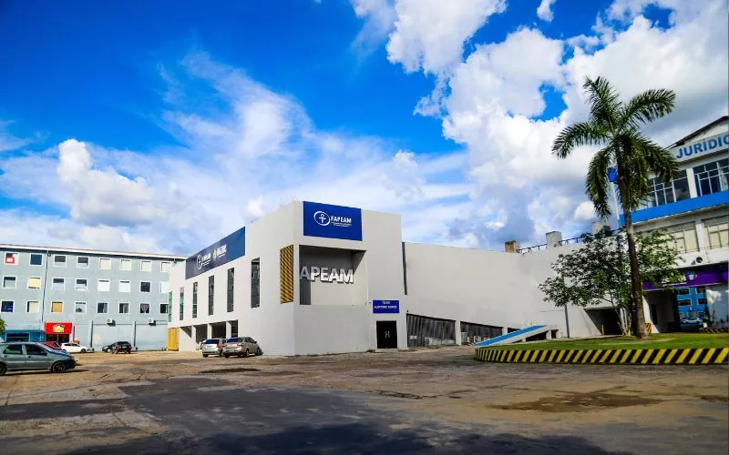 Fachada da Fundação de Amparo à Pesquisa do Estado do Amazonas (Fapeam) em Manaus