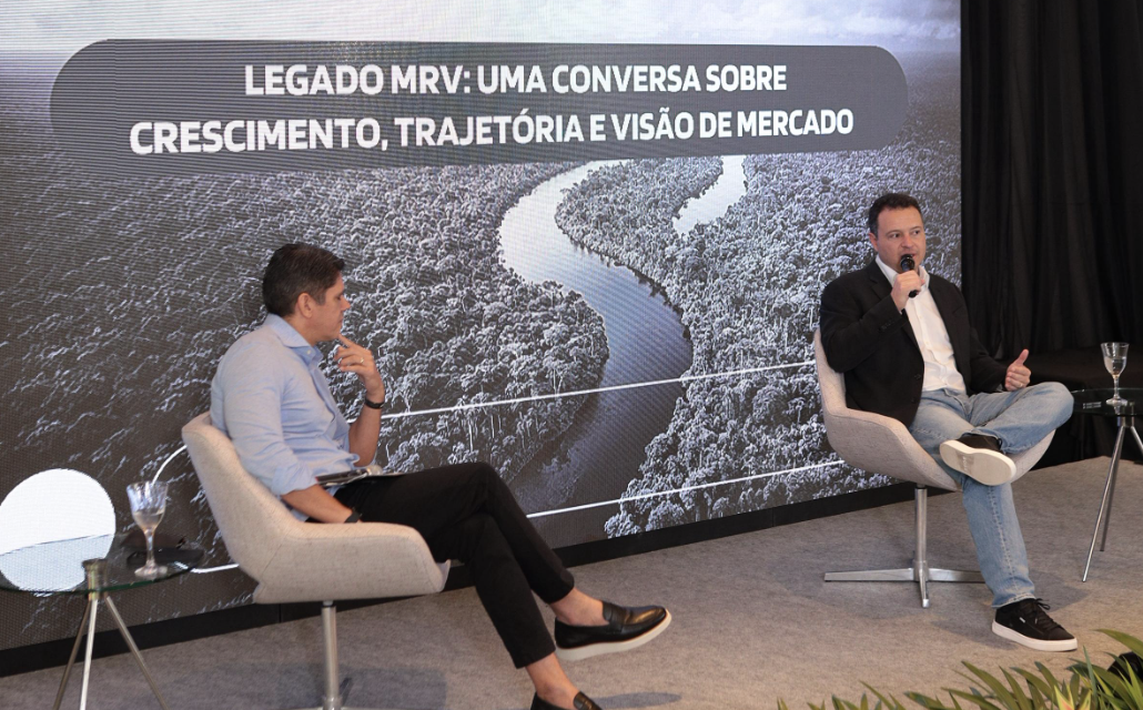 Rafael Menin, co-presidente da MRV Engenharia, durante palestra no Ademi AM Connections em Manaus