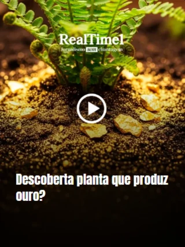 Descoberta planta que produz ouro?