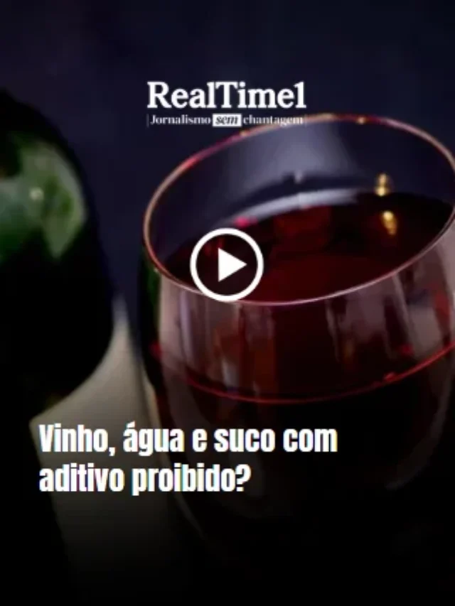 Vinho, água e suco com aditivo proibido?