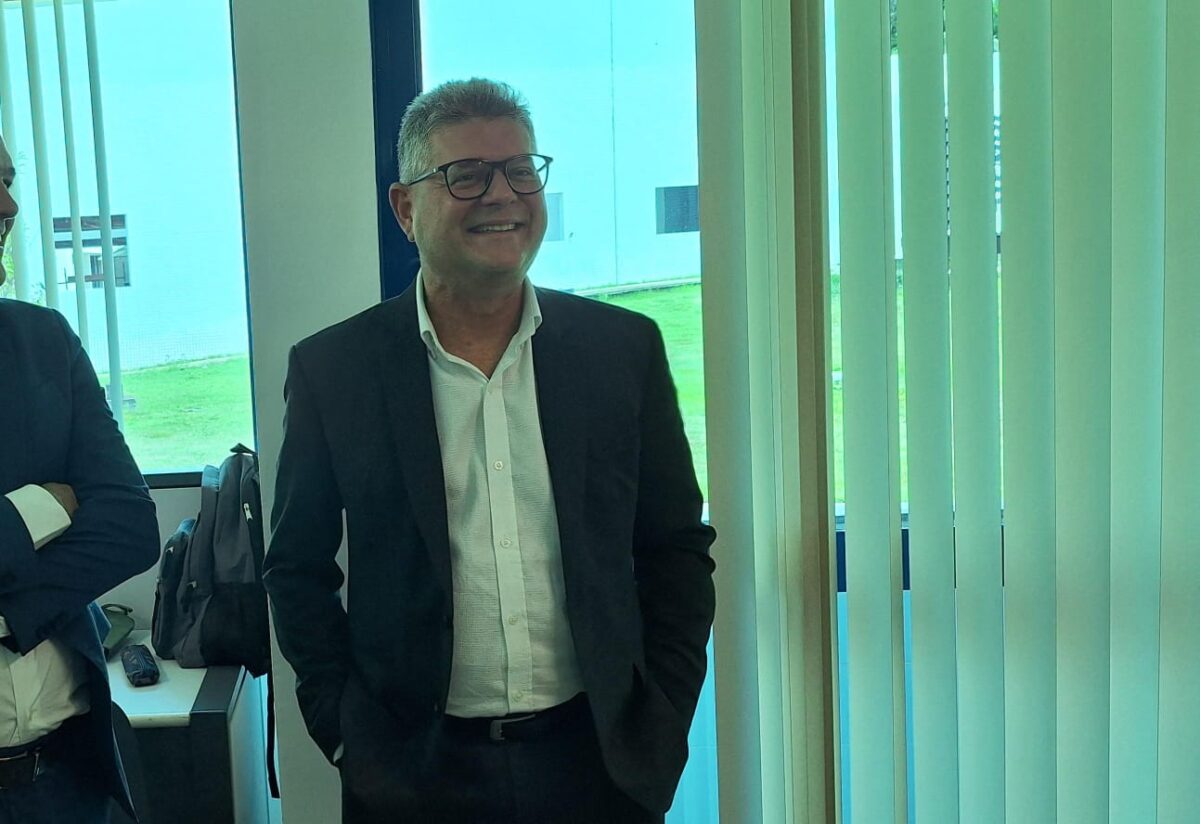 Presidente do INPI, Júlio César Moreira, durante evento de inauguração da Unidade Norte em Manaus.