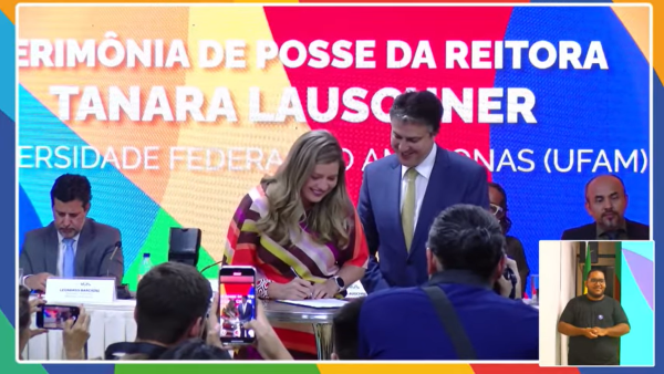 Tanara Lauschner empossa reitora da Ufam no MEC