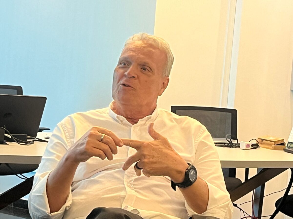 Márcio de Miranda Santos, diretor-geral do CBA, em entrevista sobre a abertura do Centro de Bionegócios da Amazônia.