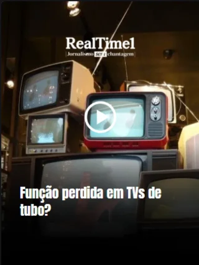Função perdida em TVs de tubo?