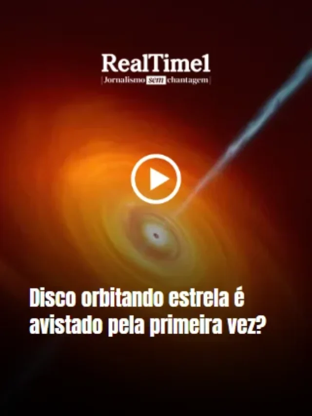 Disco orbitando estrela é avistado pela primeira vez?