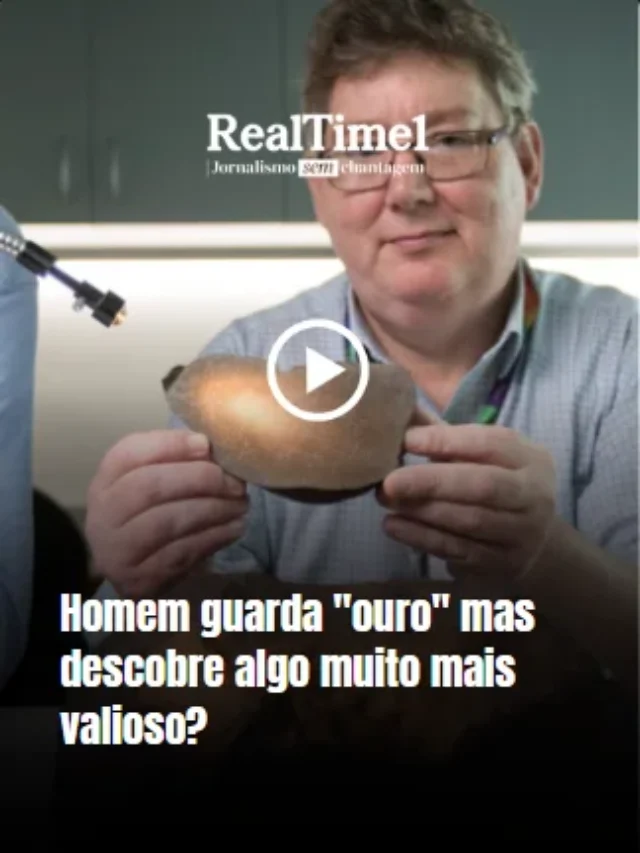 homem guarda ouro