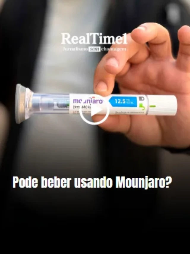 Pode beber usando Mounjaro?