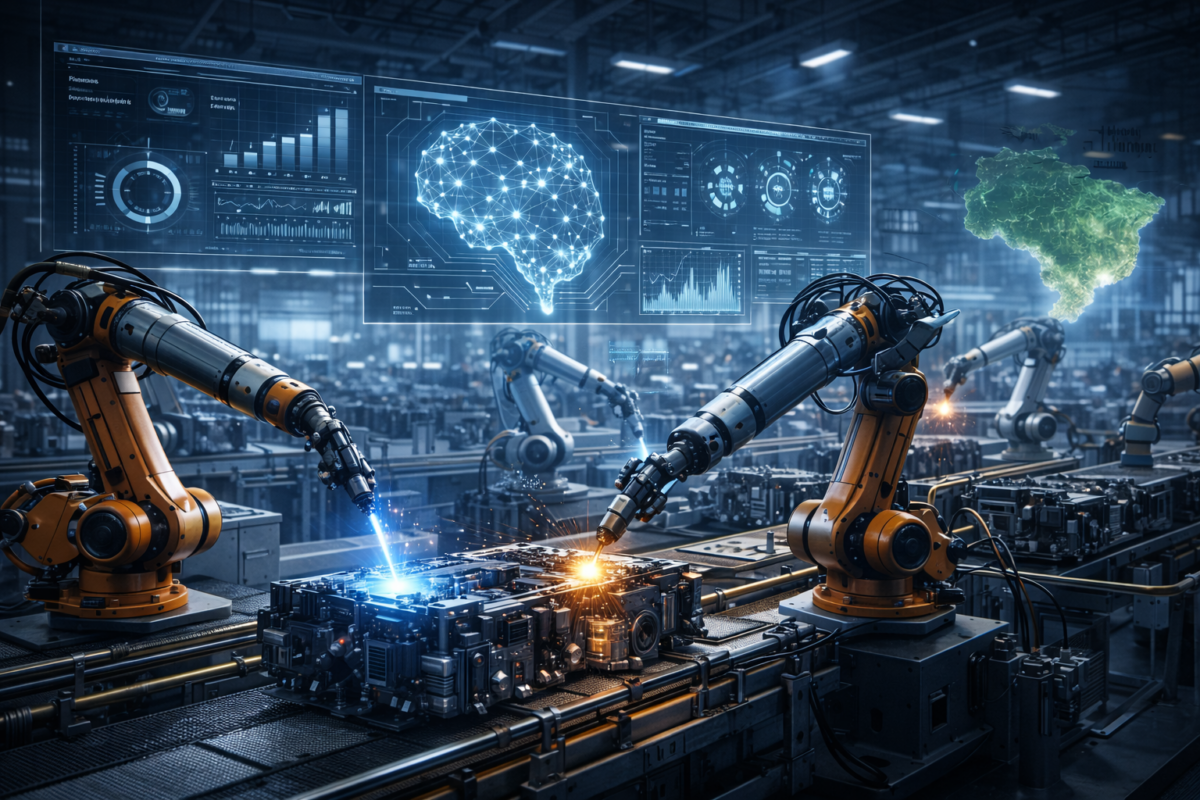 o impacto da robótica avançada no Brasil