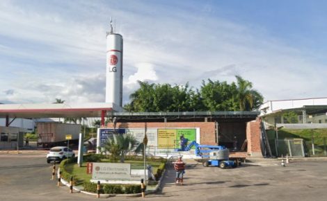 Fábrica da LG Electronics na Zona Franca de Manaus (Foto: Reprodução/Google Maps)