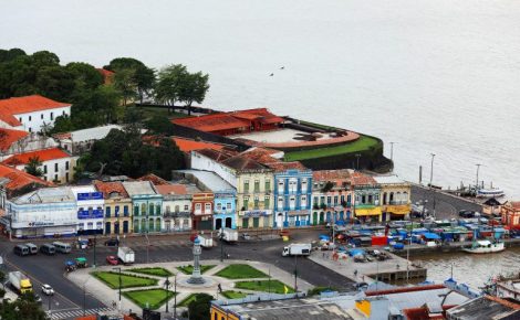 Vista aérea de Belém, que sediará a COP30 em novembro / Foto: Bruno Cecin/Ag. Pará