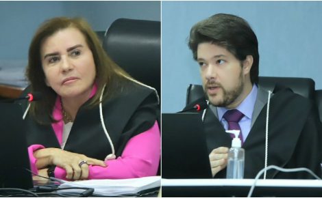 Yara Lins e Fabian Barbosa. Foto: acervo/TCE-AM
