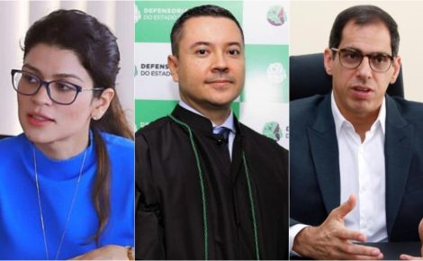 Carolina, Messi e Rafael são os candidatos a defensor-geral para o biênio 2024-2025 (divulgação)