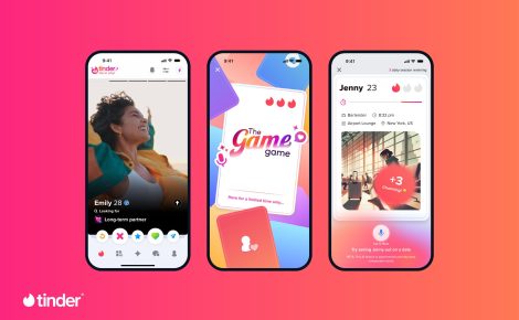 The Game Game, novo jogo do Tinder com Inteligência Artificial (Foto: Linkedin Tinder)