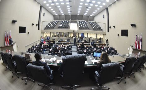 Plenário da Assembleia Legislativa do Amazonas. (Foto: Aleam)