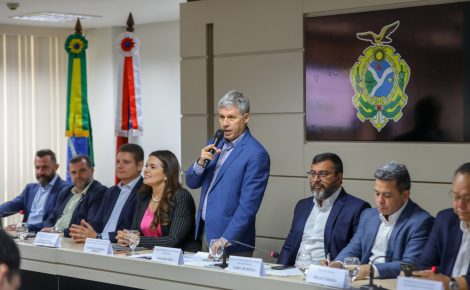 O ministro disse ainda que o Amazonas recebeu um aumento de 62% de recursos do Plano Safra para a agricultura familiar do Amazonas. Foto: Alex Pazuello/Secom