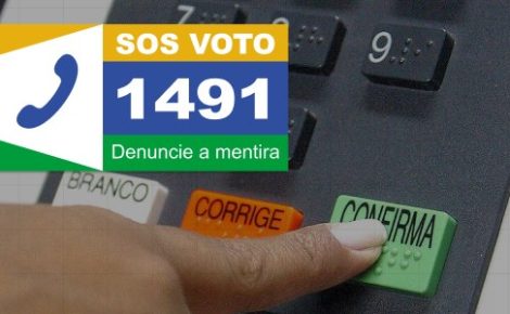 SOS Voto já está disponível para denúncias (Foto: Divulgação/TSE)