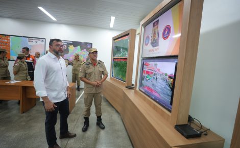 Operação Aceiro 2024 inicia com envio de militares ao sul do estado e Região Metropolitana de Manaus (Foto: Diego Peres/Secom)