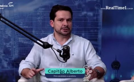 Na qualidade de quem foi da PM, Alberto Neto levanta a "bola" para a segurança pública