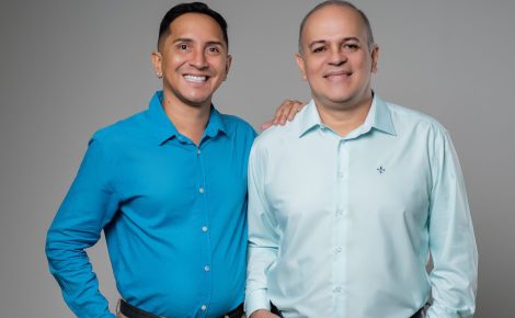 Victor Lamarão (vice) e Allan Rodrigues, candidato à reitoria da Ufam