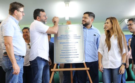 Em Apuí, Wilson Lima inaugura núcleo da UEA, entrega investimentos para setor primário e vistoria obras ( Foto: Antônio Lima / Secom)
