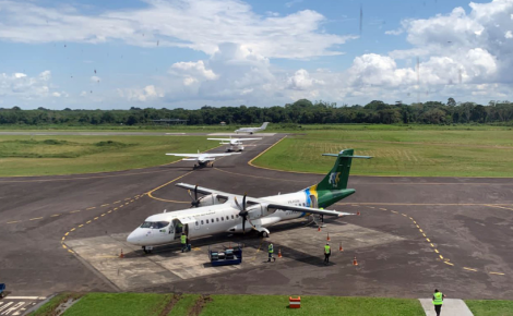 VOOS: Uma estrutura para prover os serviços de navegação aérea está sendo montada para o 57º Festival Folclórico de Parintins (Foto: CINDACTA IV)