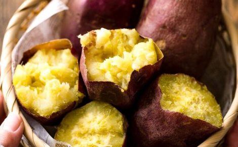 Batata doce assada / Foto: Pinterest