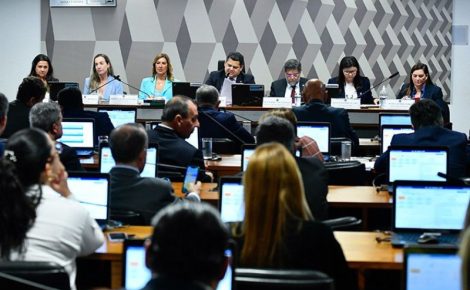Os sabatinados pela CCJ pregaram a ideia de um CNJ voltado para a agilização e a ampliação da prestação de serviço aos cidadãos.(Foto: Geraldo Magela/Agência Senado.)