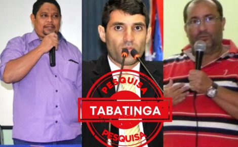 Pesquisa mostra disputa acirrada em Tabatinga.