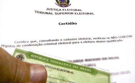 Os cartórios eleitorais disponibilizam a certidão circunstanciada, que serve para atestar a situação eleitoral (Foto: Divulgação/TSE)