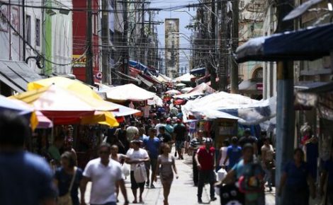 Rua Marechal Deodoro, Centro de Manaus (Marcelo Camargo/Agência Brasil)