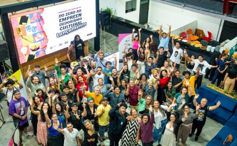 Lançamento do Projeto, que ocorreu no Impact Hub, em Manaus.