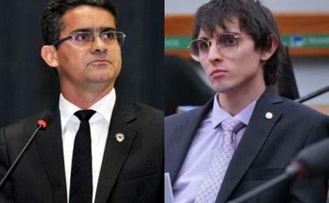 prefeito David e deputado Amon