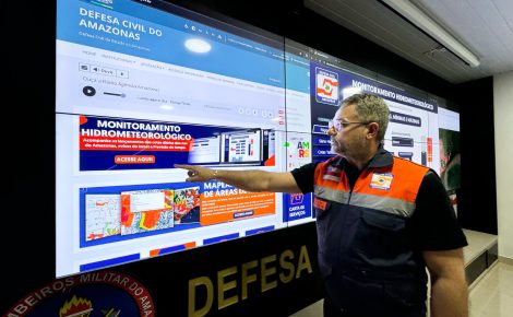 monitoramento é realizado em colaboração com entidades (Foto: Mylena Matos/Defesa Civil do Amazonas)