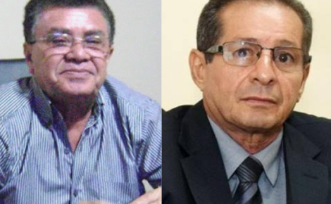 Candidatos a prefeito de Carauari Chico Costa (União Brasil) e Airton Siqueira (MDB).
