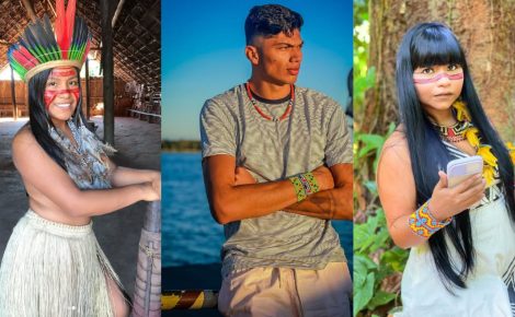 TikTok destaca as Vozes Visionárias que estão transformando as redes sociais e amplificando as culturas indígenas. (Foto: Reprodução / Instagram)
