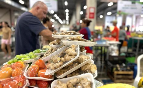 Feira de produtos regionais na Expoagro